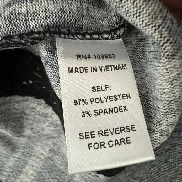 Rabbit Women's Shift Dress 6 Multicolor Plaid 3/4 Sleeves Crew Neck Pockets - Picture 6 of 9